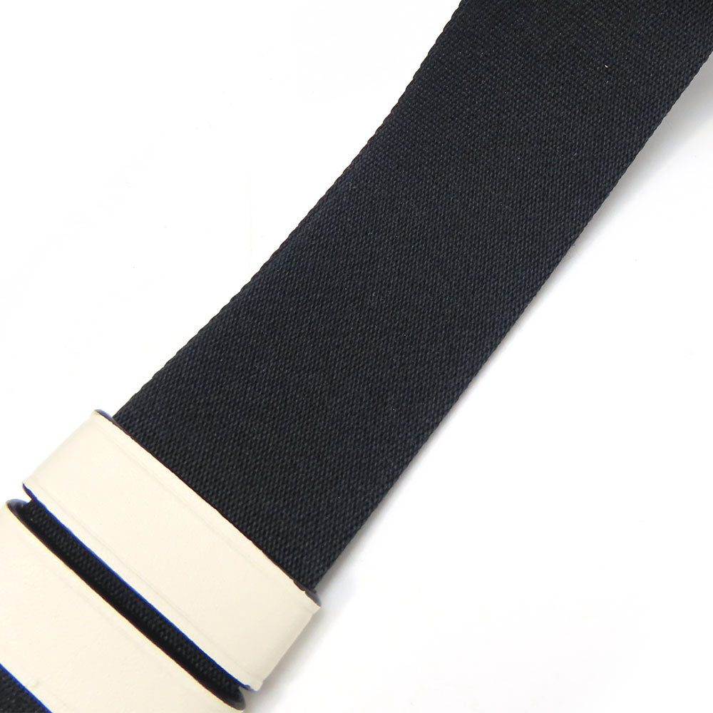 COACH Sling bag CE552 leather Navy Quilting and Coach Stamp mens Used Authentic