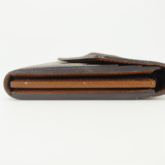 LOUIS VUITTON Long Wallet Purse M60531 Monogram Brown Portefeuille Sara Women Used Authentic