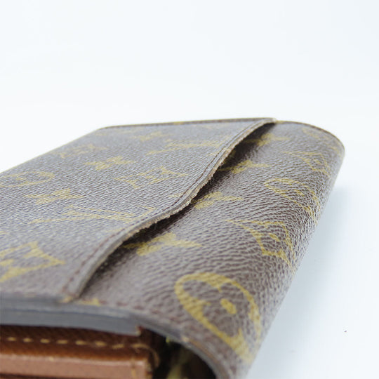 LOUIS VUITTON Long Wallet Purse M60531 Monogram Brown Portefeuille Sara Women Used Authentic