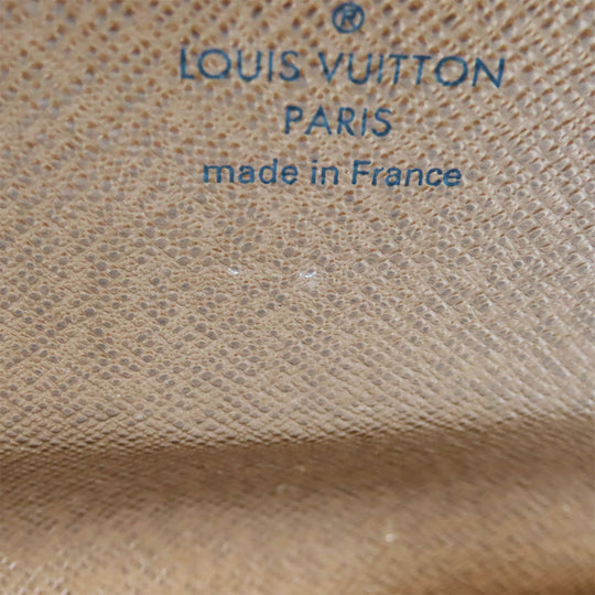 LOUIS VUITTON Long Wallet Purse M60531 Monogram Brown Portefeuille Sara Women Used Authentic