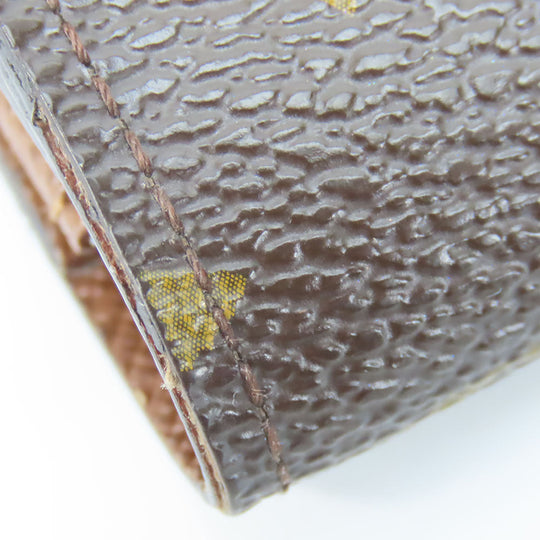 LOUIS VUITTON Long Wallet Purse M60531 Monogram Brown Portefeuille Sara Women Used Authentic