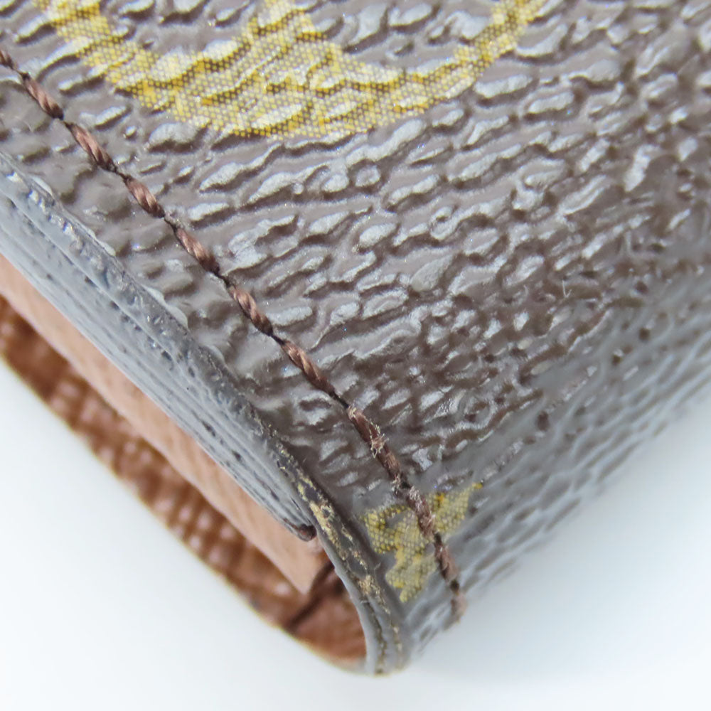 LOUIS VUITTON Long Wallet Purse M60531 Monogram Brown Portefeuille Sara Women Used Authentic