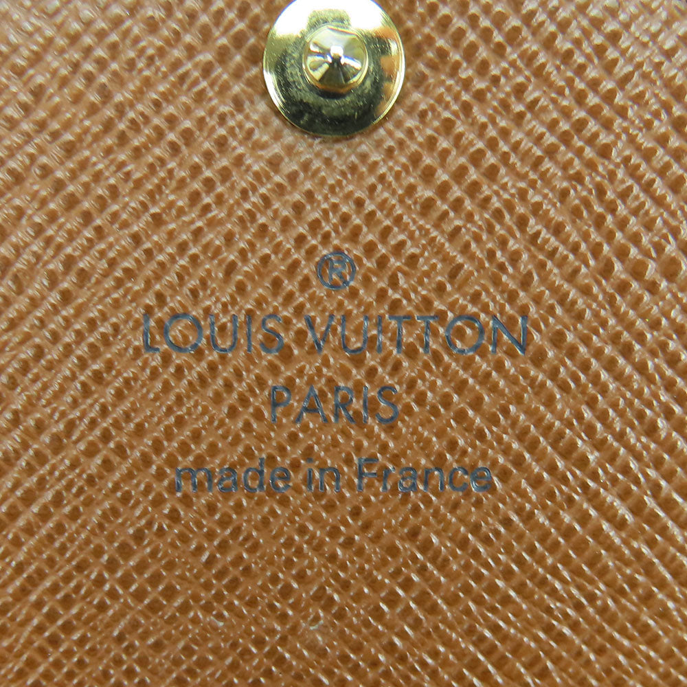 LOUIS VUITTON Long Wallet Purse M60531 Monogram Brown Portefeuille Sara Women Used Authentic