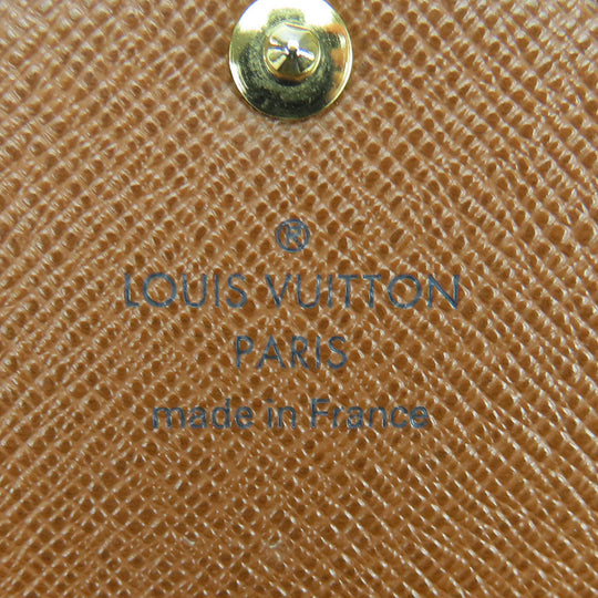 LOUIS VUITTON Long Wallet Purse M60531 Monogram Brown Portefeuille Sara Women Used Authentic