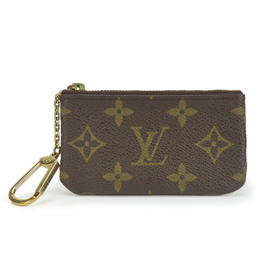 LOUIS VUITTON Coin case M62650 Monogram Brown Pochette Kle mens(Unisex) Used Authentic