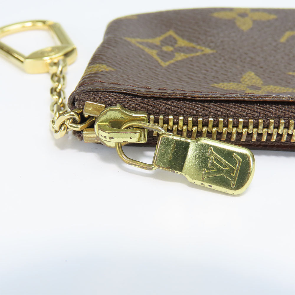 LOUIS VUITTON Coin case M62650 Monogram Brown Pochette Kle mens(Unisex) Used Authentic