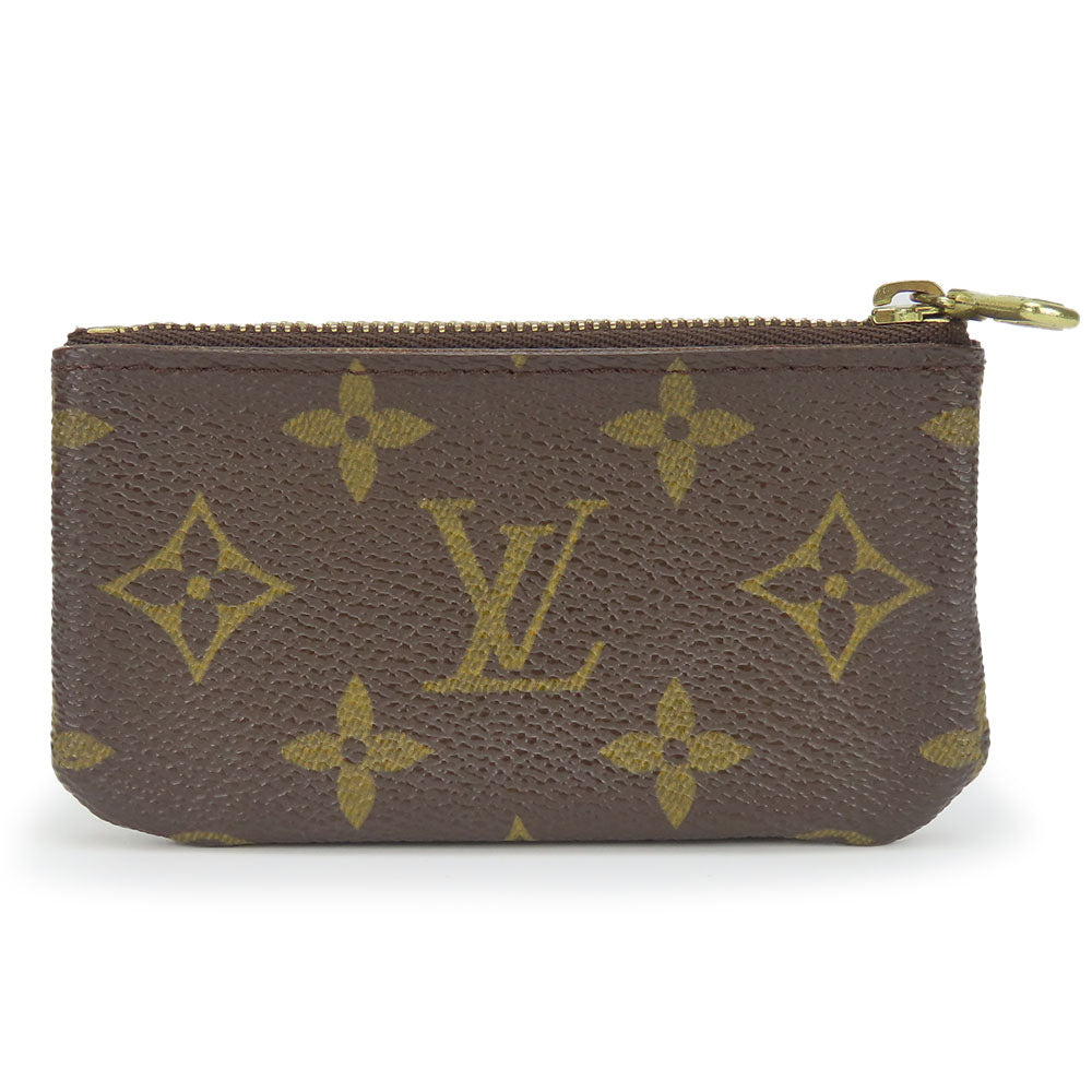 LOUIS VUITTON Coin case M62650 Monogram Brown Pochette Kle mens(Unisex) Used Authentic
