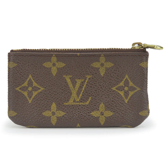LOUIS VUITTON Coin case M62650 Monogram Brown Pochette Kle mens(Unisex) Used Authentic