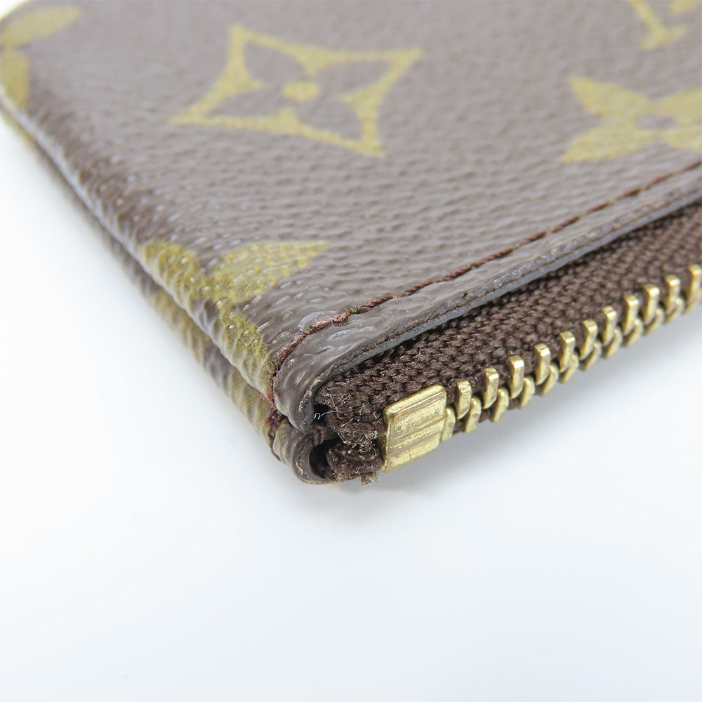 LOUIS VUITTON Coin case M62650 Monogram Brown Pochette Kle mens(Unisex) Used Authentic