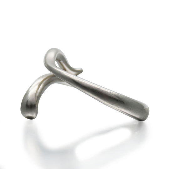 TIFFANY&Co. Ring Silver925 Silver teardrop Women Used Authentic