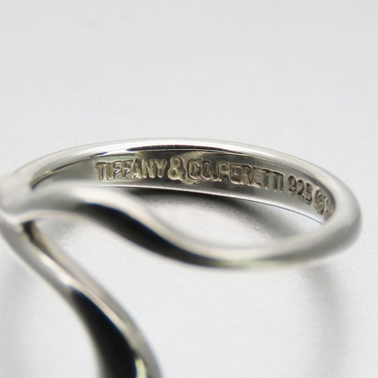 TIFFANY&Co. Ring Silver925 Silver teardrop Women Used Authentic