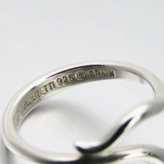 TIFFANY&Co. Ring Silver925 Silver teardrop Women Used Authentic