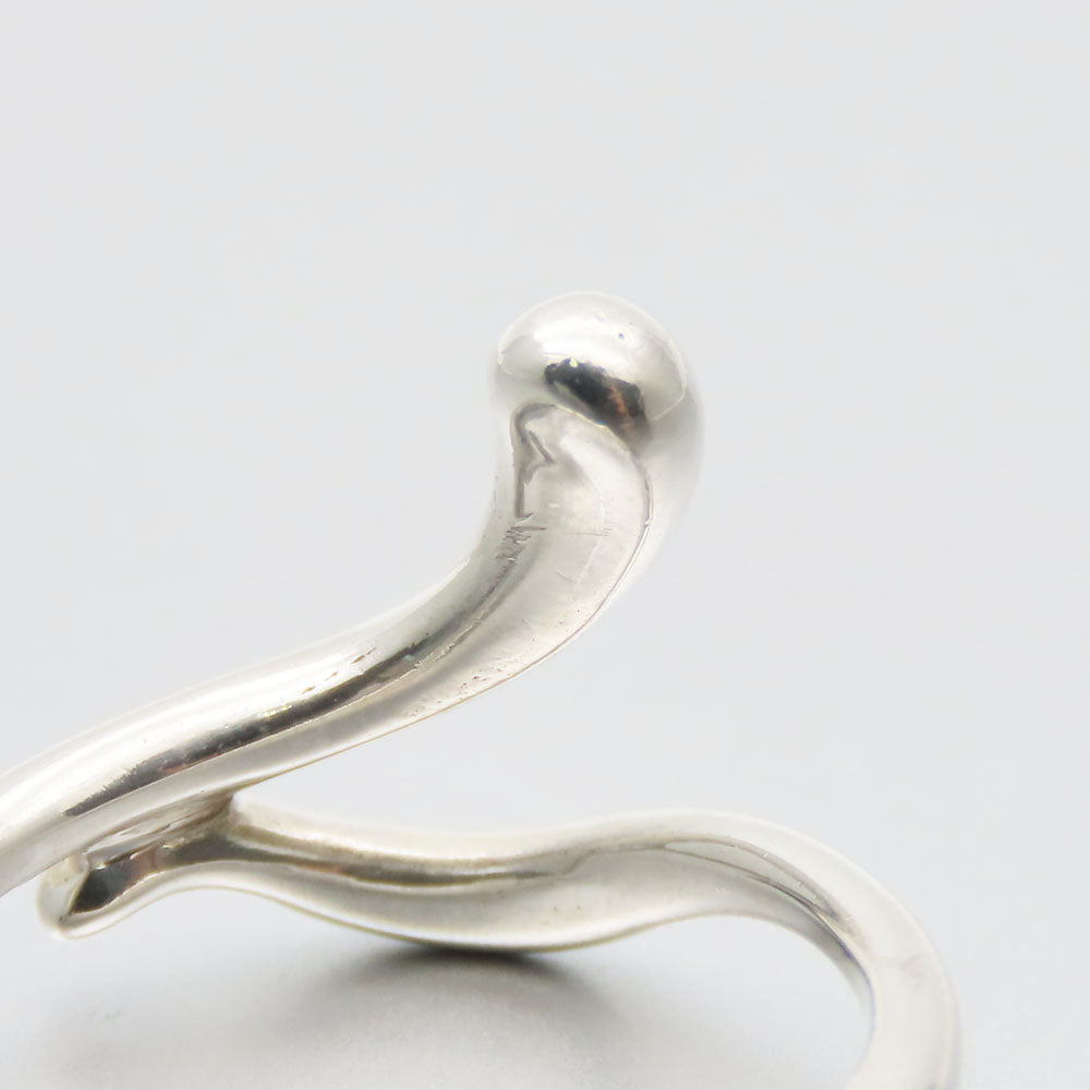 TIFFANY&Co. Ring Silver925 Silver teardrop Women Used Authentic