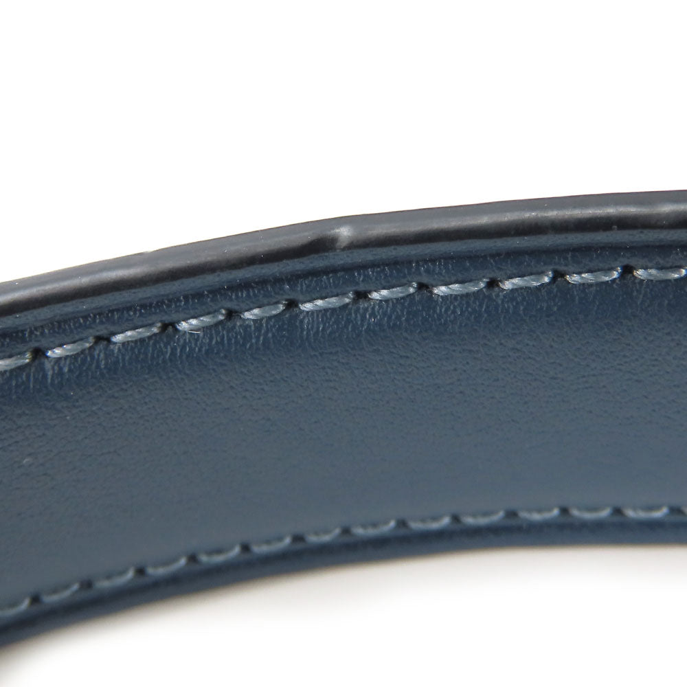 COACH Shoulder Bag F34823 leather blue Women Used Authentic