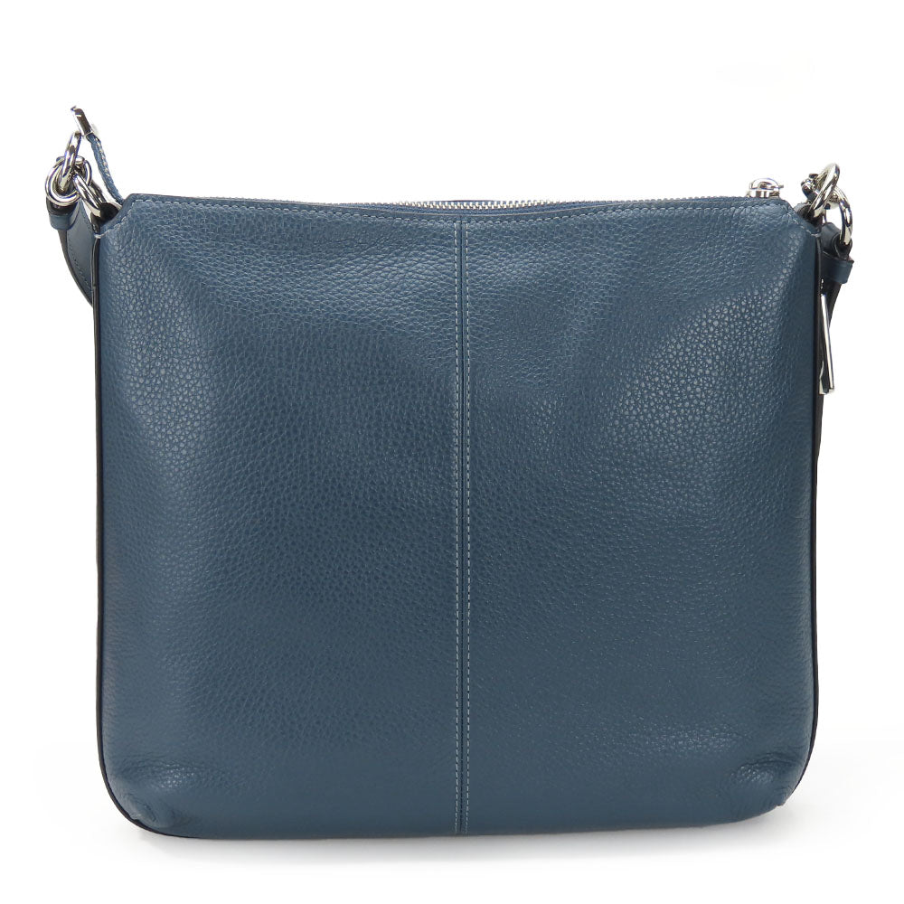 COACH Shoulder Bag F34823 leather blue Women Used Authentic