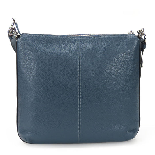 COACH Shoulder Bag F34823 leather blue Women Used Authentic