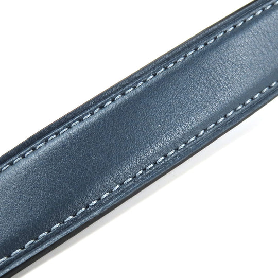 COACH Shoulder Bag F34823 leather blue Women Used Authentic