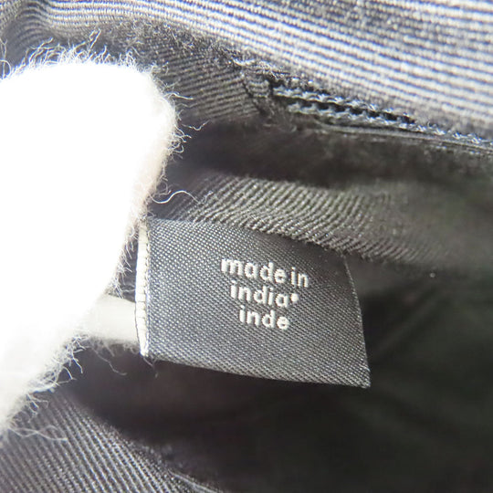 COACH Shoulder Bag C6583 Canvas, Leather black mens Used Authentic