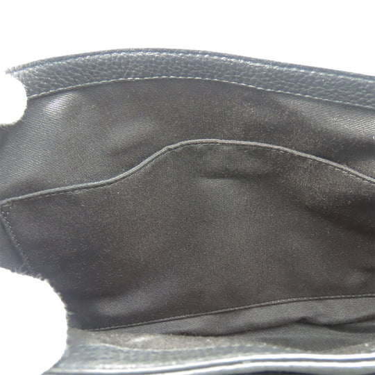 COACH Shoulder Bag C6583 Canvas, Leather black mens Used Authentic