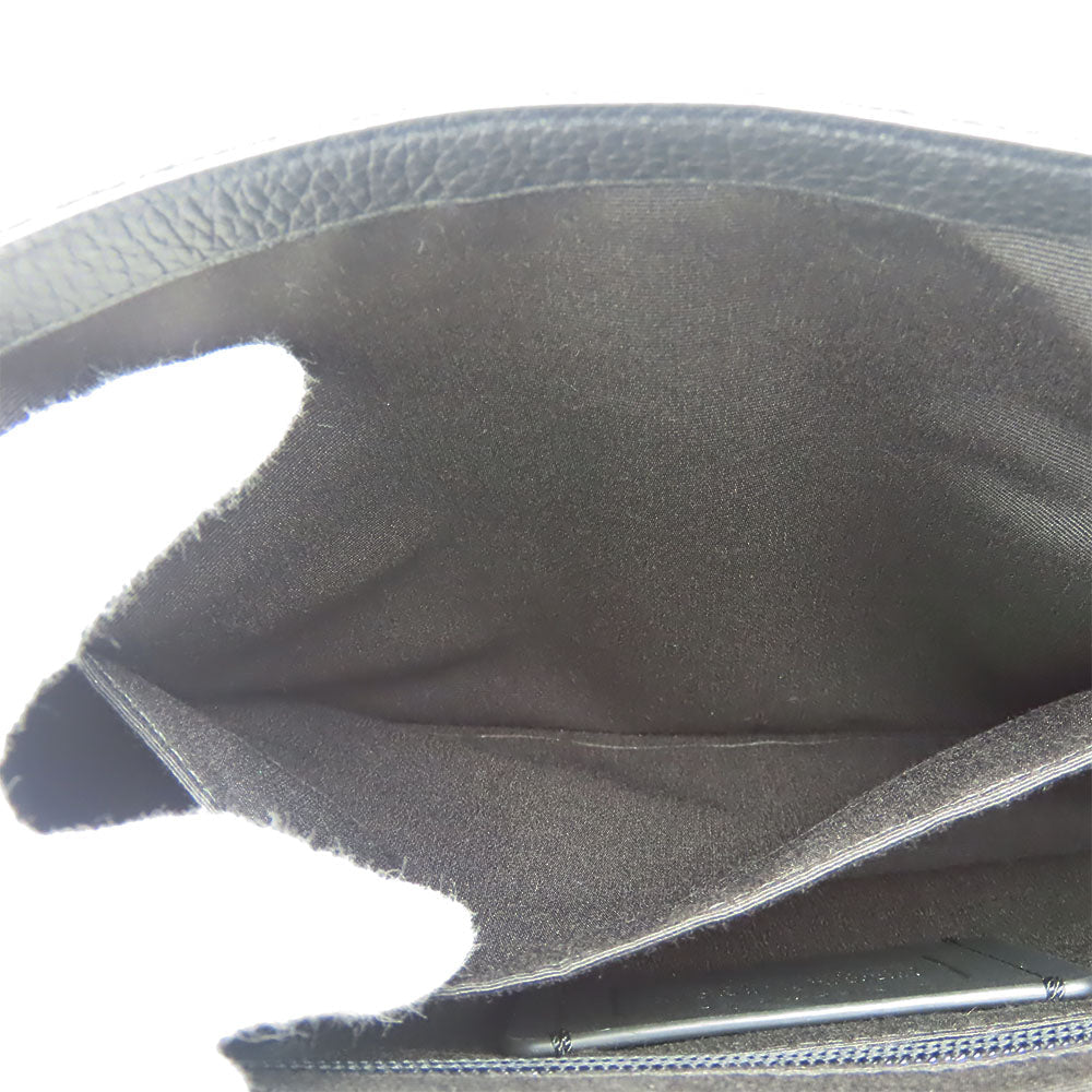 COACH Shoulder Bag C6583 Canvas, Leather black mens Used Authentic