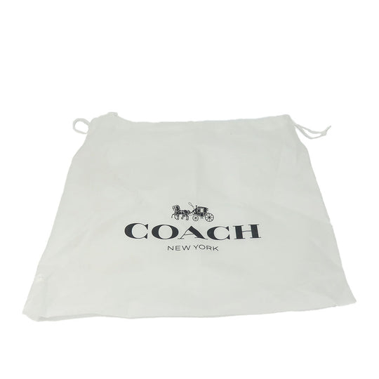 COACH Shoulder Bag C6583 Canvas, Leather black mens Used Authentic