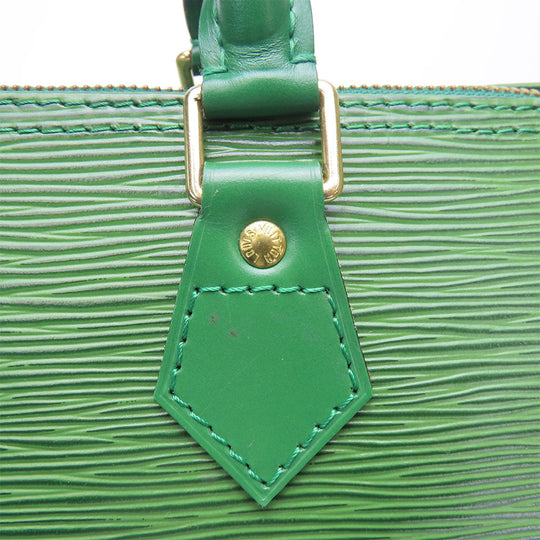 LOUIS VUITTON Handbag M43004 Epi Leather green Speedy 30 Women Used Authentic