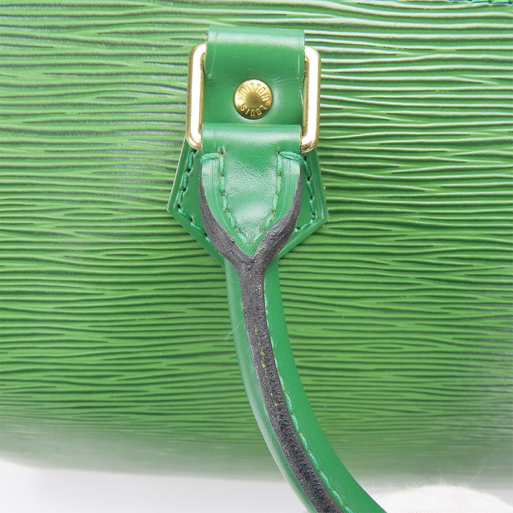 LOUIS VUITTON Handbag M43004 Epi Leather green Speedy 30 Women Used Authentic