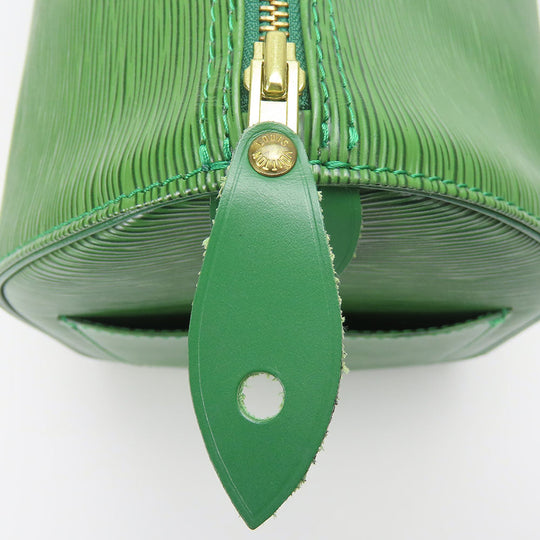 LOUIS VUITTON Handbag M43004 Epi Leather green Speedy 30 Women Used Authentic