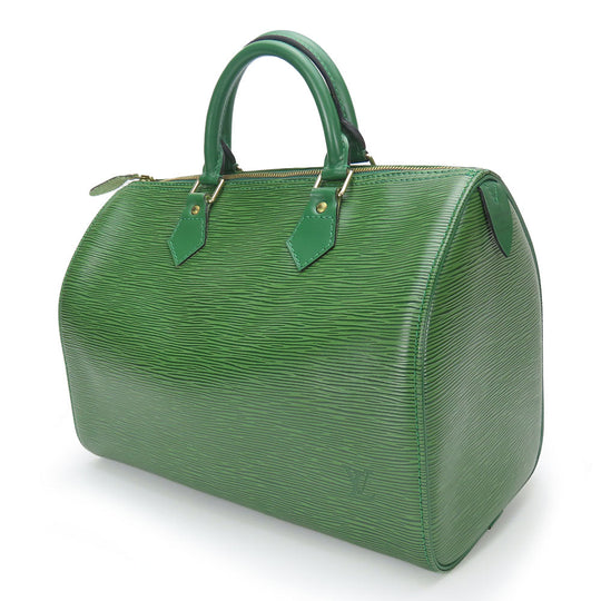 LOUIS VUITTON Handbag M43004 Epi Leather green Speedy 30 Women Used Authentic