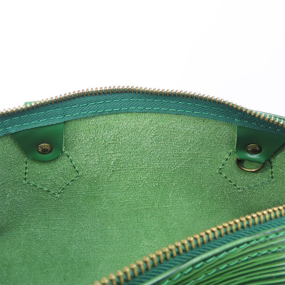 LOUIS VUITTON Handbag M43004 Epi Leather green Speedy 30 Women Used Authentic