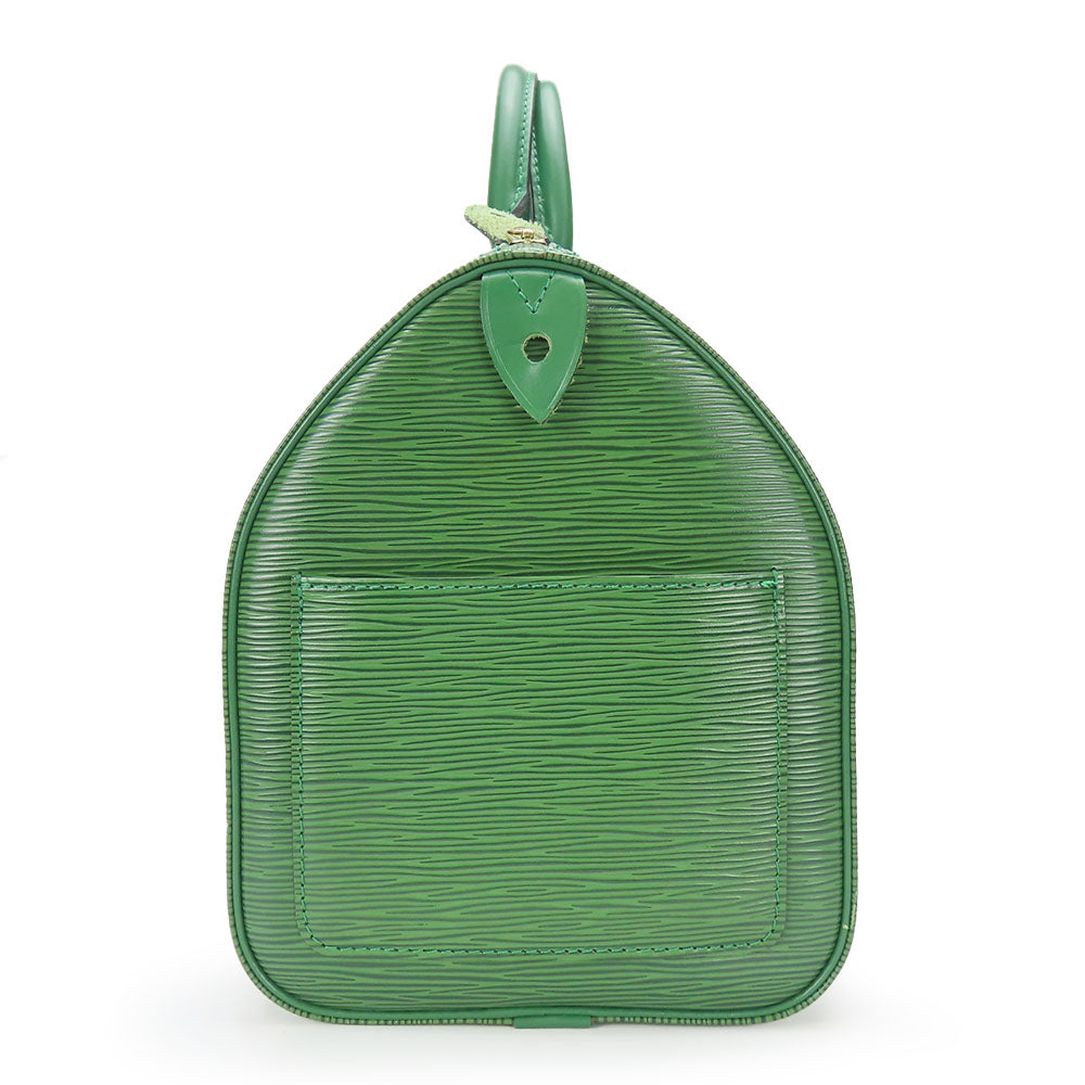 LOUIS VUITTON Handbag M43004 Epi Leather green Speedy 30 Women Used Authentic