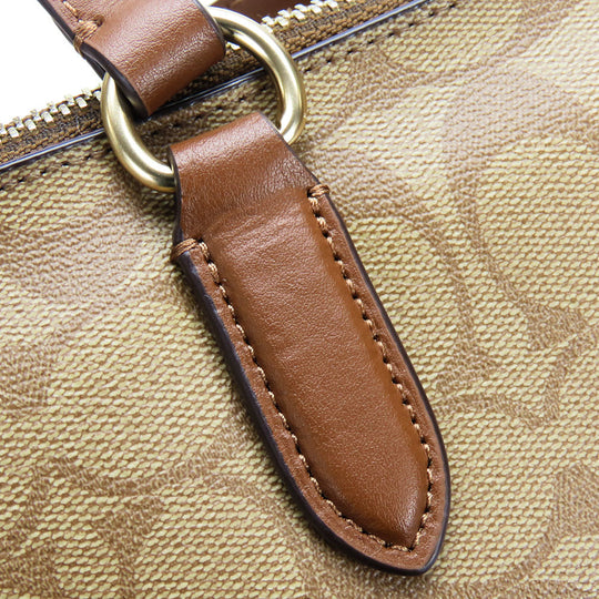 COACH Tote Bag F29208 PVC, Leather Brown Women Used Authentic