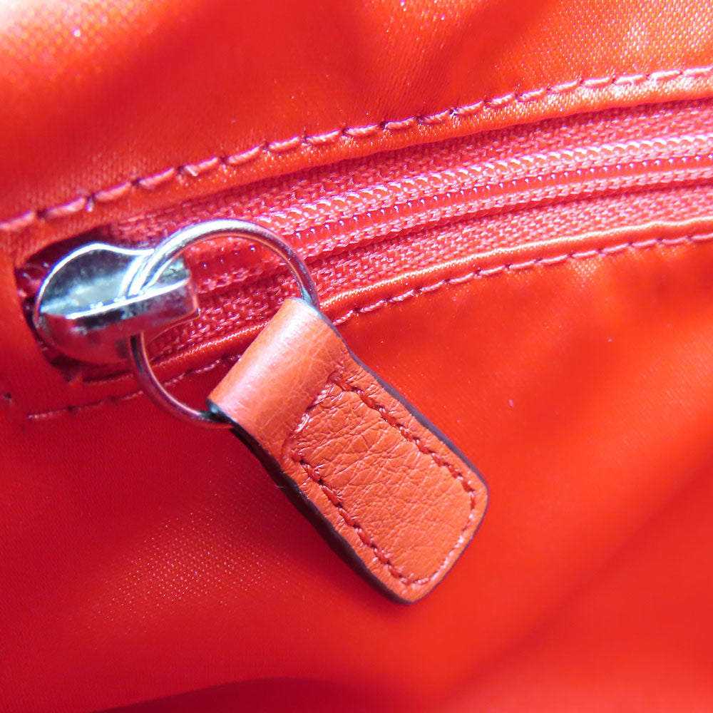 COACH Shoulder Bag F24028 Canvas, Leather Brown Women Used Authentic