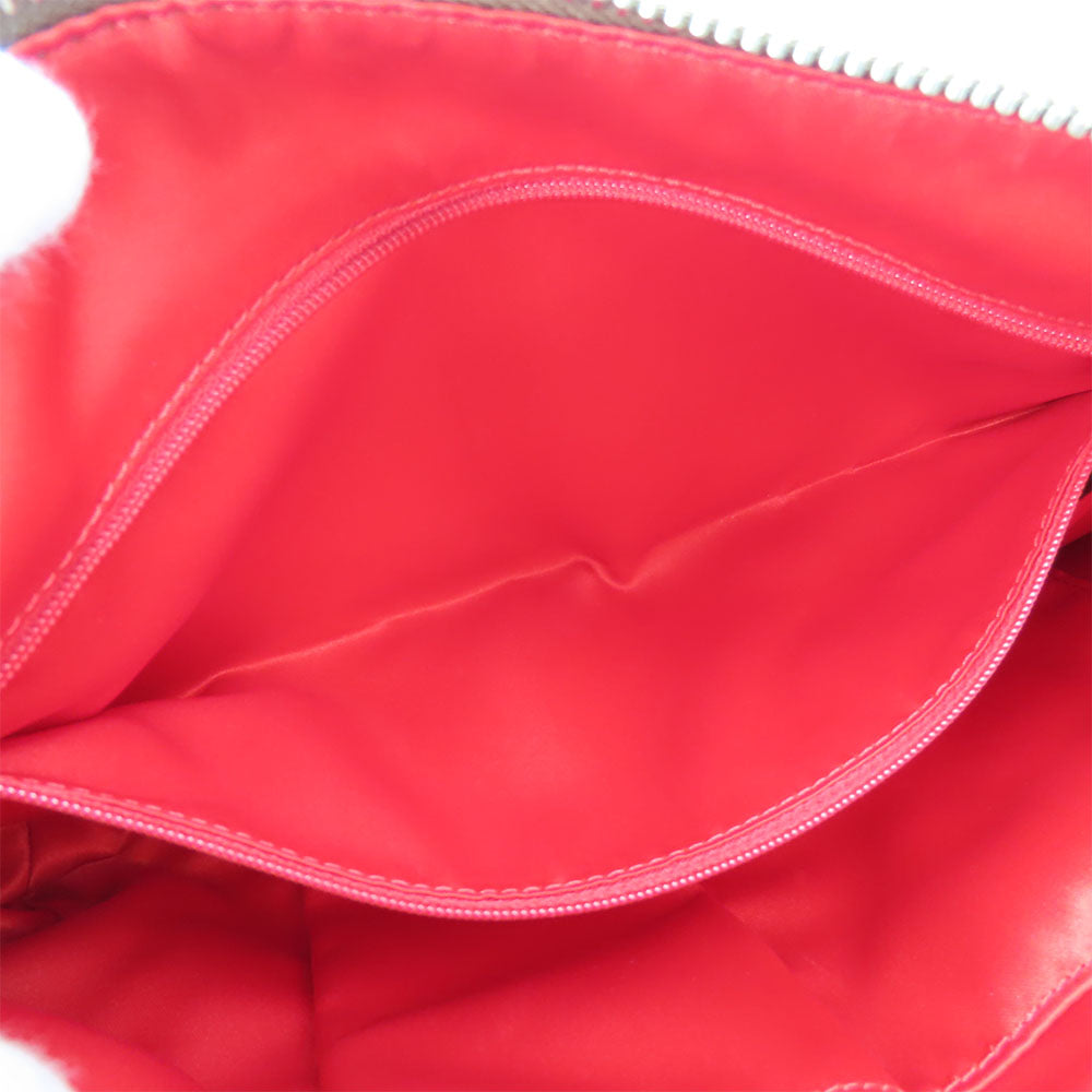 COACH Shoulder Bag F24028 Canvas, Leather Brown Women Used Authentic