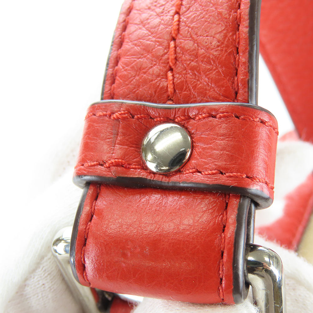 COACH Shoulder Bag F24028 Canvas, Leather Brown Women Used Authentic