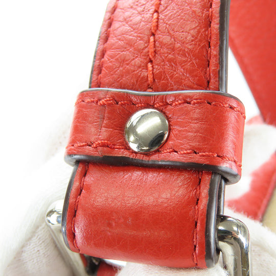 COACH Shoulder Bag F24028 Canvas, Leather Brown Women Used Authentic