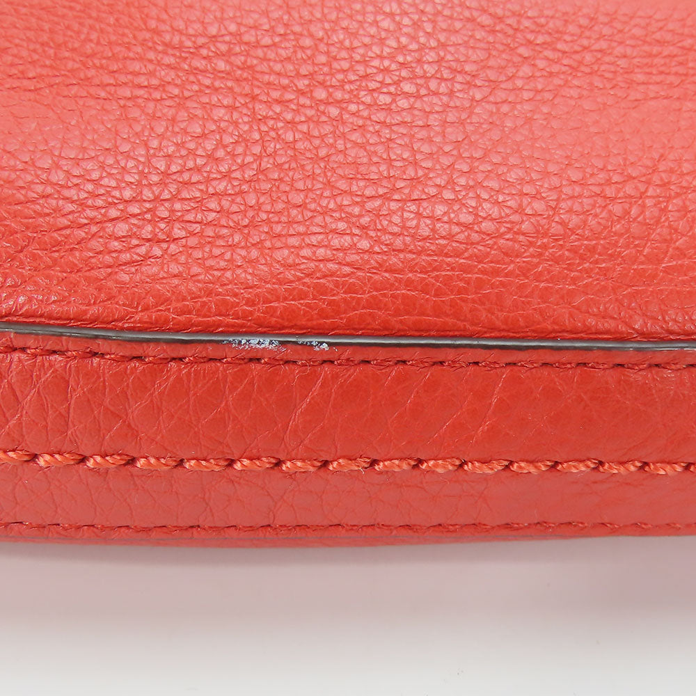 COACH Shoulder Bag F24028 Canvas, Leather Brown Women Used Authentic