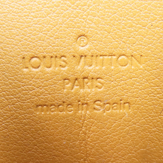 LOUIS VUITTON Long Wallet Purse M95341 Monogram denim Blue type Zippy wallet