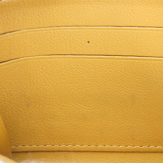 LOUIS VUITTON Long Wallet Purse M95341 Monogram denim Blue type Zippy wallet