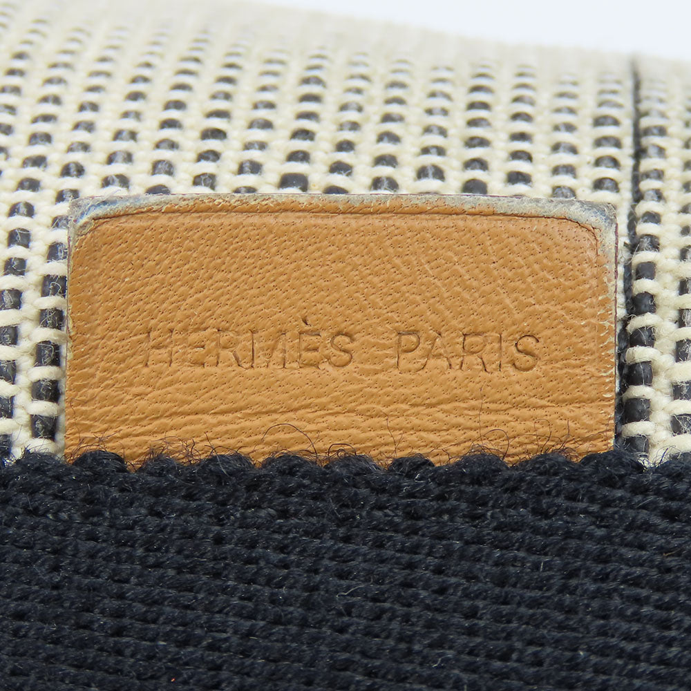 HERMES Handbag Tower ash gray Sakso PM Women Used Authentic