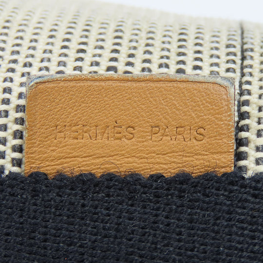 HERMES Handbag Tower ash gray Sakso PM Women Used Authentic