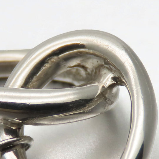 TIFFANY&Co. Necklace Silver925 Silver Double loop Women Used Authentic