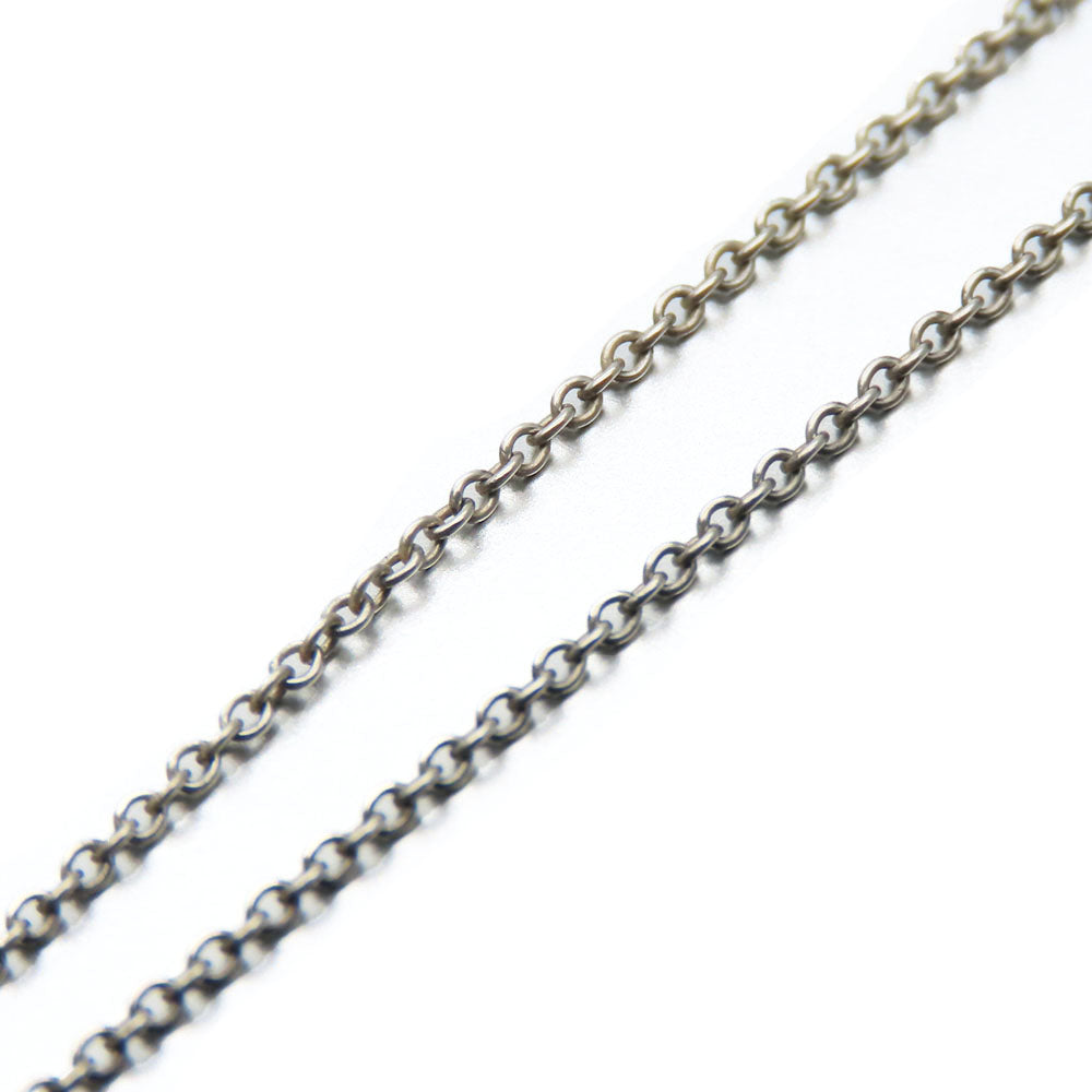 TIFFANY&Co. Necklace Silver925 Silver Double loop Women Used Authentic