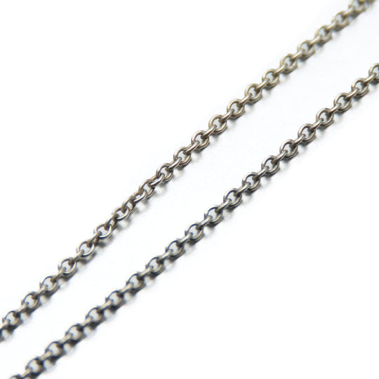 TIFFANY&Co. Necklace Silver925 Silver Double loop Women Used Authentic