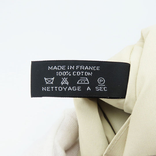 HERMES Pouch Cotton canvas Orange Bored