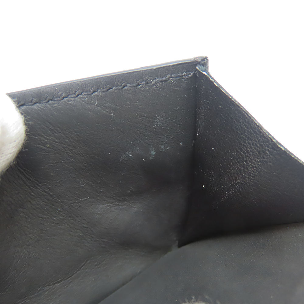 LOUIS VUITTON Tri-fold wallet M45417 Monogram Eclipse black Compact wallet Discovery mens Used Authentic