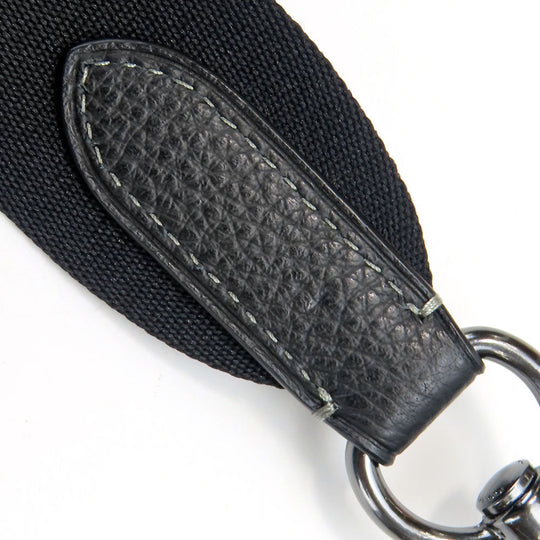 COACH Shoulder Bag CC009 PVC, Leather black mens Used Authentic