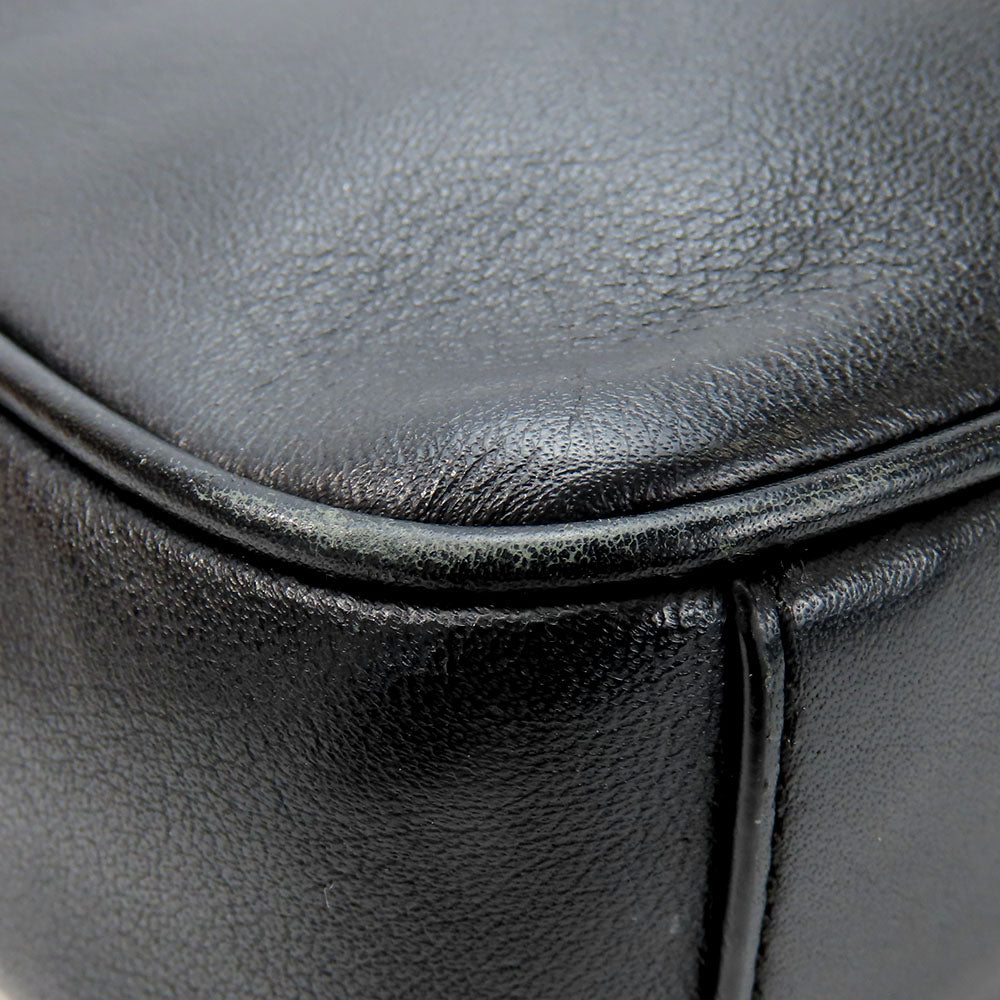 COACH Shoulder Bag F39946 leather black Graham unisex(Unisex) Used Authentic