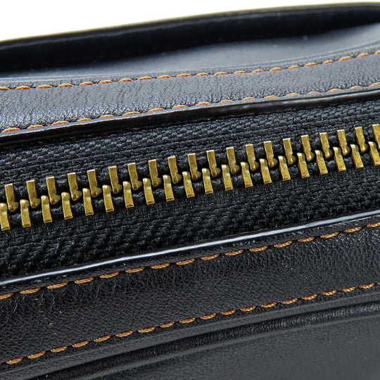 COACH Shoulder Bag F39946 leather black Graham unisex(Unisex) Used Authentic