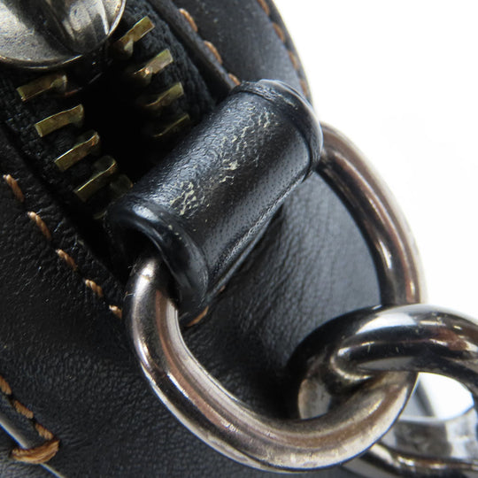 COACH Shoulder Bag F39946 leather black Graham unisex(Unisex) Used Authentic